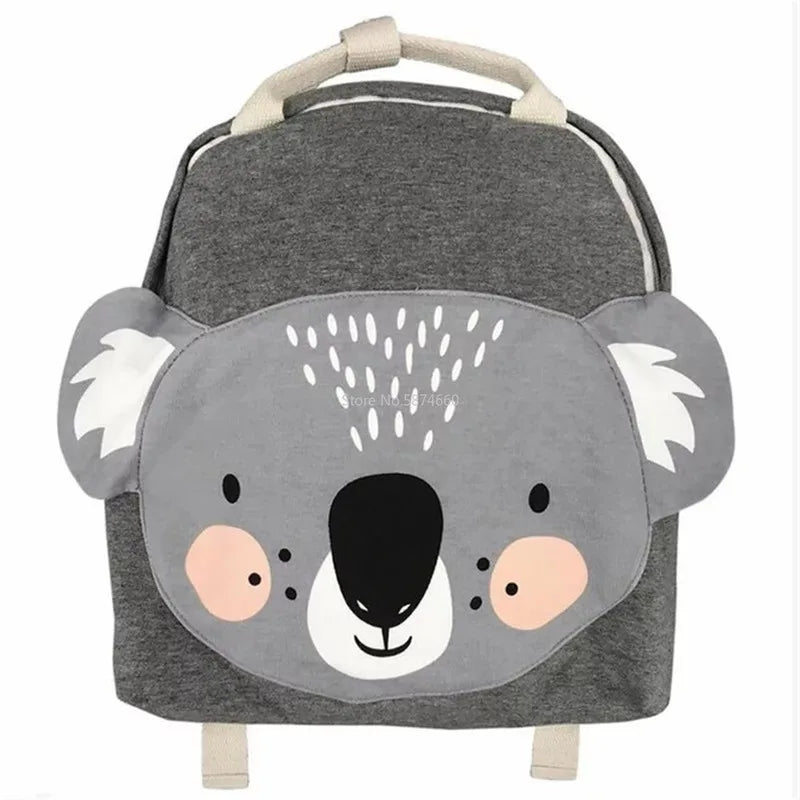 Children Backpack Animals Design Girl Boys Backpack Toddler Kids School Bag Kindergarten Cartoon Rabbit Butterfly lion print Bag