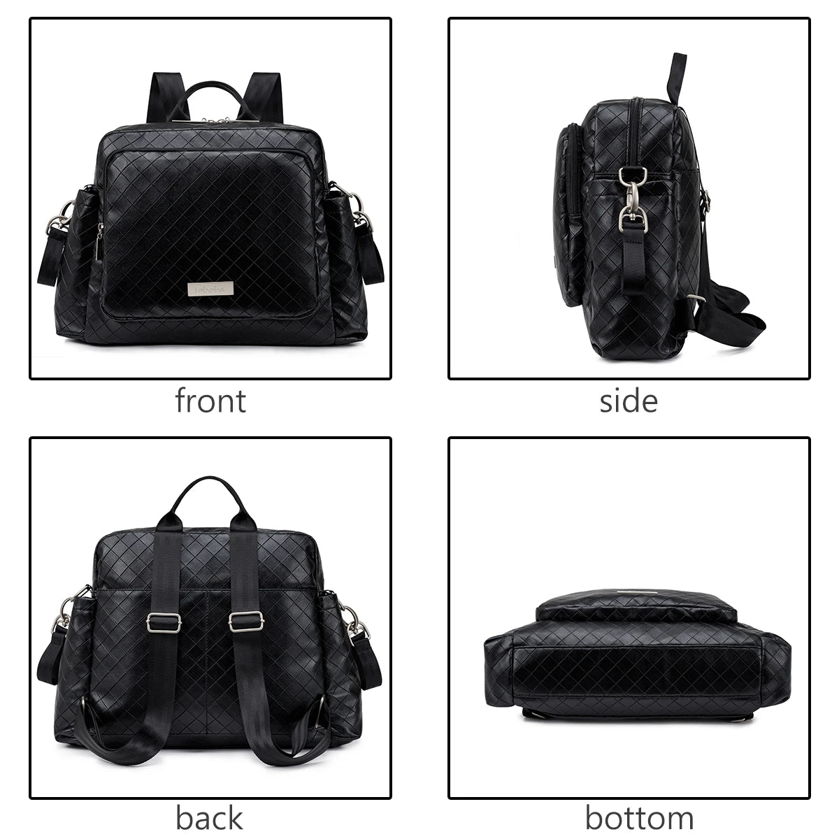 Fashion New Mommy Dipaer Backpack Large Capacity Multi-functional Waterproof Diaper Bag for Quick Outing Travelling Nappy Bag