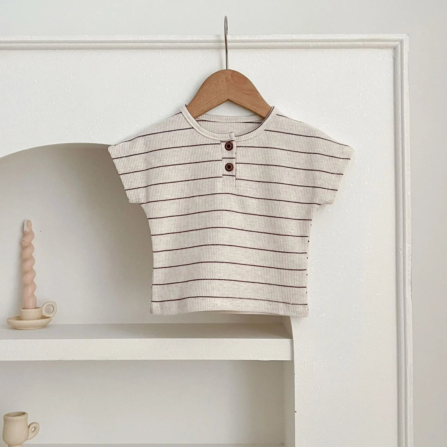Summer Kids Baby Boys Girls Short Sleeve Stripe T-shirt + Shorts Clothing Sets Infant Baby Girls Boys Children's Clothes Suit