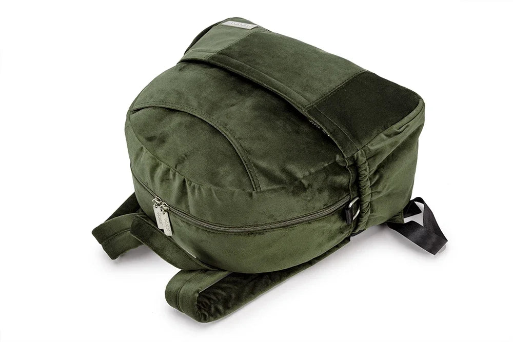 Velvet Diaper Backpack: Large Capacity Nappy Bag for Mom with Pacifier Case and Multi-functionality