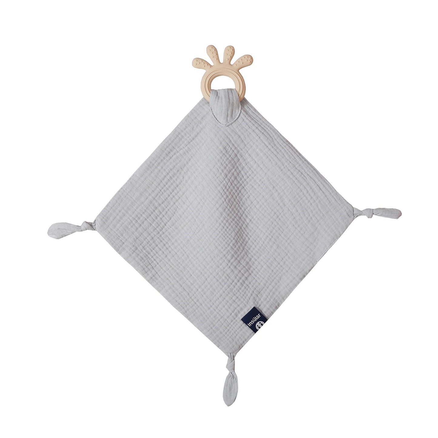 Baby Soother Appease Towel Bib Soft Muslin Cotton Doll Teether Kids Comfort Sleeping Nursing Cuddling Blanket Toys Shower Gifts