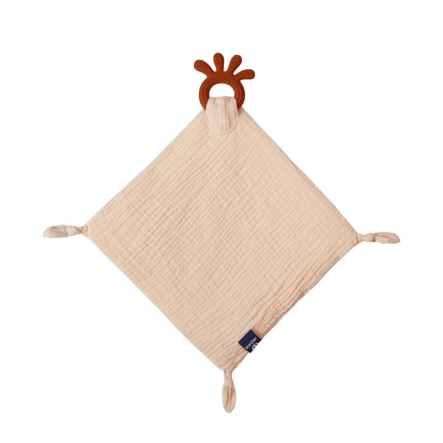Baby Soother Appease Towel Bib Soft Muslin Cotton Doll Teether Kids Comfort Sleeping Nursing Cuddling Blanket Toys Shower Gifts