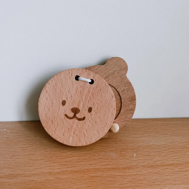 Kids Wooden Montessori Toys Musical Instruments Rattle Bell Drum Xylophone Percussion for Baby Early Educational Instruments Toy