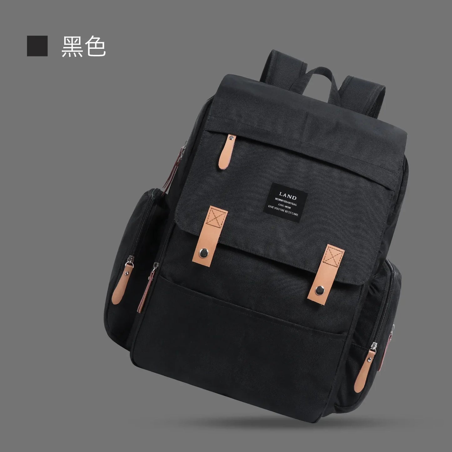 Baby Diaper Bag Backpack Multifunctional Diaper Bag Organizer with Thermal Milk Bottle Bag Baby Bags for Mom