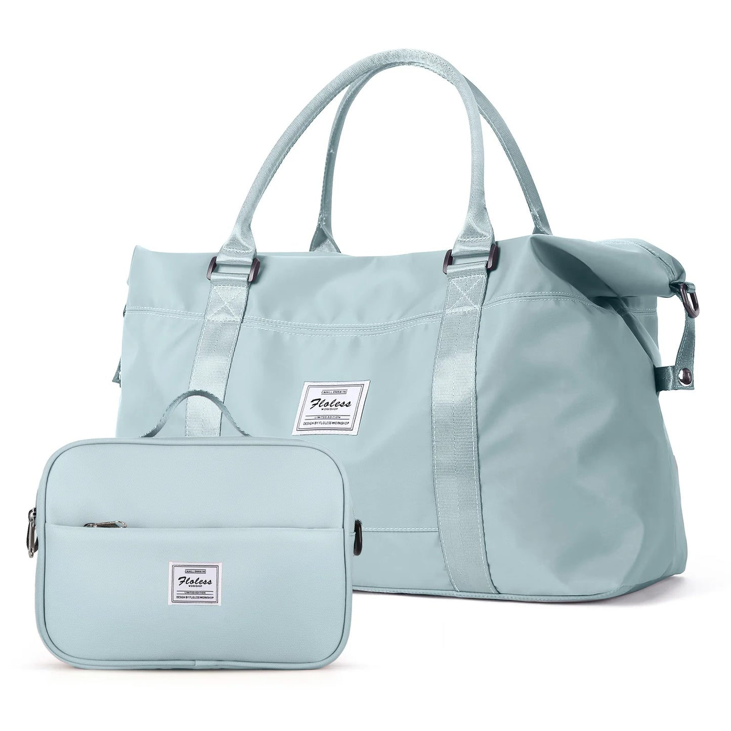 Weekender Bag for Women Travel Tote Bag Gym Duffel Bag with Toiletry Bag Overnight Bag with Wet Pocket for Labor and Delivery