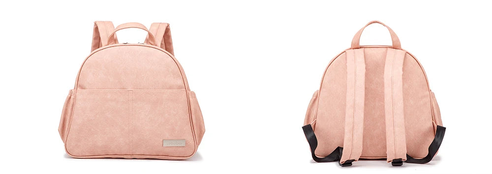 Soboba Diaper Backpack with Pacifier Case Waterproof Large Capacity Diaper Bag for Mom Multi-function Nappy Bags for Travelling