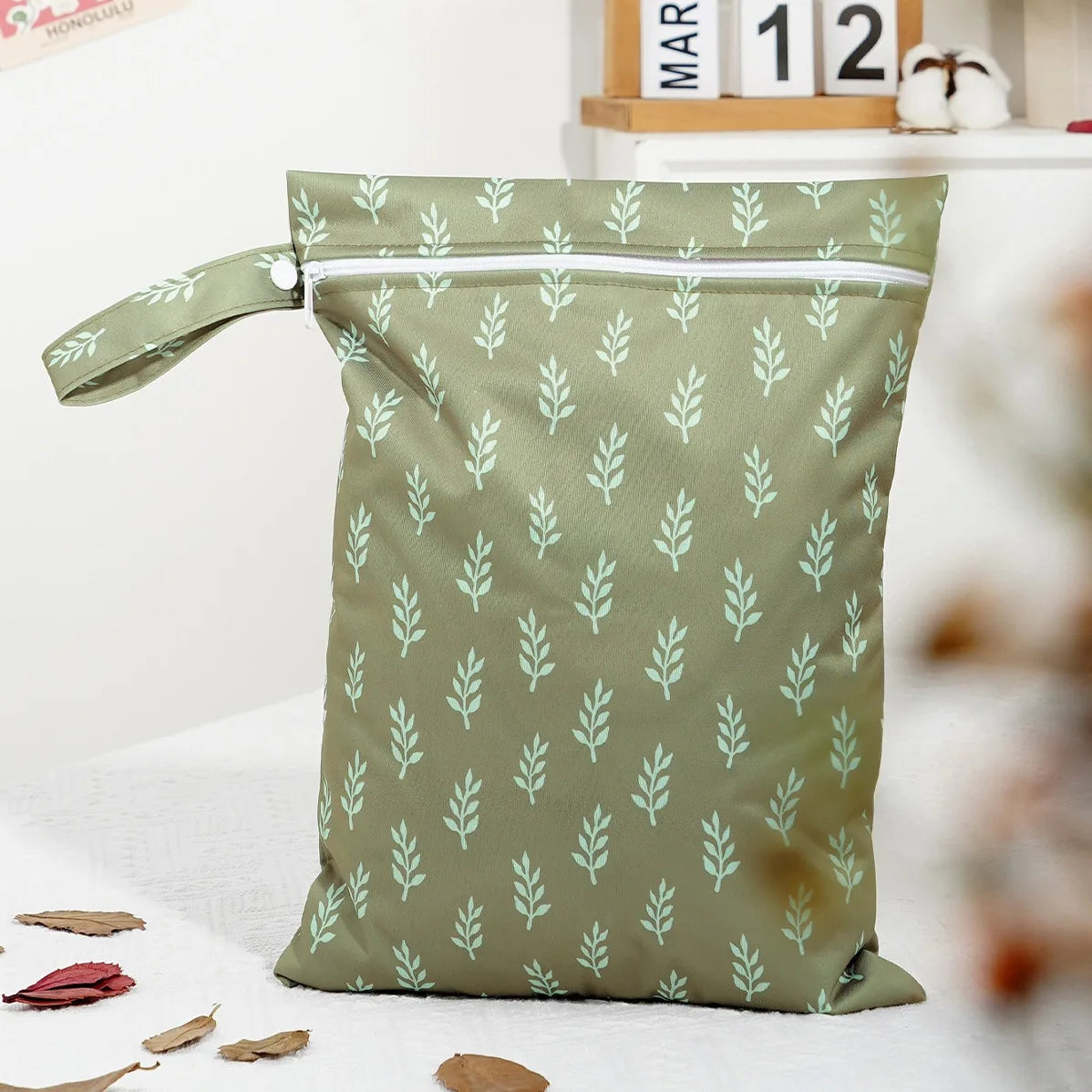 Recycled Fabric Wet Dry Bag For Beach,Gym,Pool, Waterproof Diaper Bag, Reusable Storage Pouch For Swimsuits