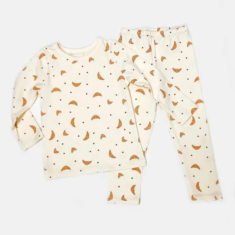 1-6Years Toddler Kid Baby Boy Girl Clothes Set Cotton Infant Homewear Casual Top Pant Suit Childrens 2pcs Pajamas Set Outfit