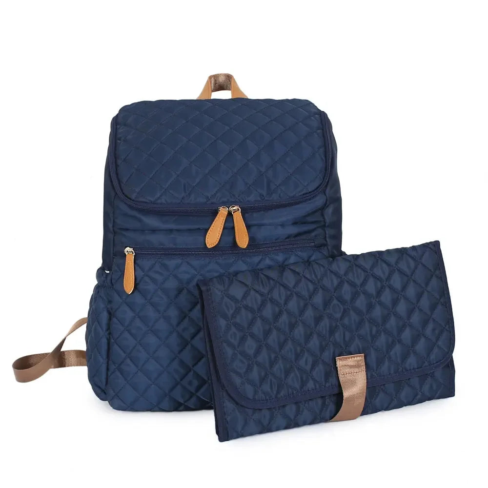 Baby Diaper Bag Backpack Multifunctional Diaper Bag Organizer with Thermal Milk Bottle Bag Baby Bags for Mom