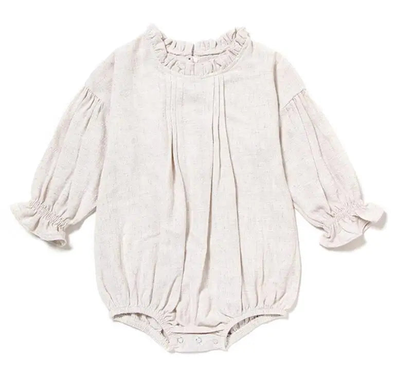 Infant Baby Boys Girls Pure Color Rompers Clothing New 0-2Yrs Spring Autumn Kids Boy Girl Loose Rompers Clothes