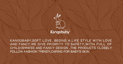 Kangobaby #My Soft Life# 2pcs Set 100% Cotton Baby Muslin Swaddle Blanket Newborn Bath Towel Infant Wrap
