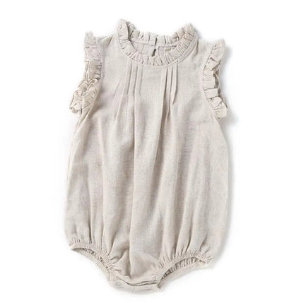 Infant Baby Boys Girls Pure Color Rompers Clothing New 0-2Yrs Spring Autumn Kids Boy Girl Loose Rompers Clothes