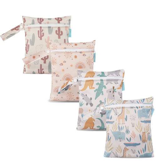 18*25CM Waterproof Mini Wet Diaper Bag Reusable And Portable Single Pocket  Dry Bag For Diapers