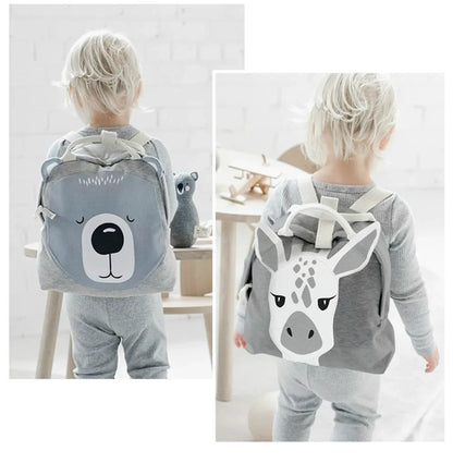 Children Backpack Toddler Kids School Backpack for Baby Kids Cute School Bag Boy Girl Light Bag Rabbit Butterfly Lion Bag