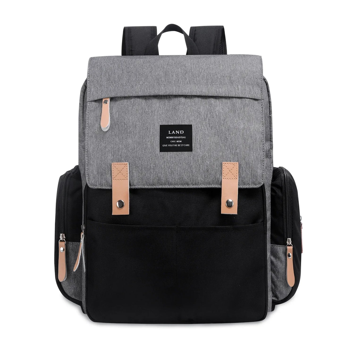 Baby Diaper Bag Backpack Multifunctional Diaper Bag Organizer with Thermal Milk Bottle Bag Baby Bags for Mom