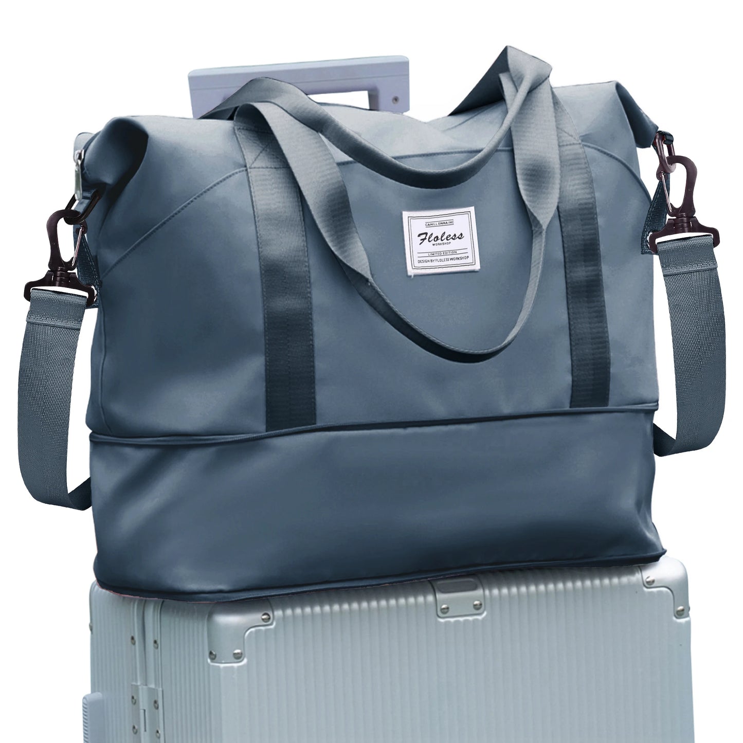 Travel Duffel Bag, Women Sports Tote Fitness Gym Bag, Ryanair Cabin Bag 40x20x25 Hand Luggage, Shoulder Weekender Bag Travel Bag