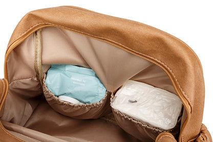Soboba Diaper Backpack with Pacifier Case Waterproof Large Capacity Diaper Bag for Mom Multi-function Nappy Bags for Travelling
