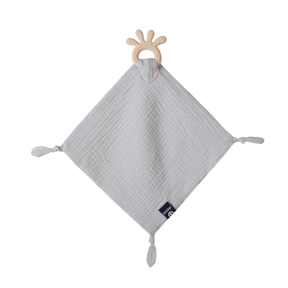 Baby Soother Appease Towel Bib Soft Muslin Cotton Doll Teether Kids Comfort Sleeping Nursing Cuddling Blanket Toys Shower Gifts
