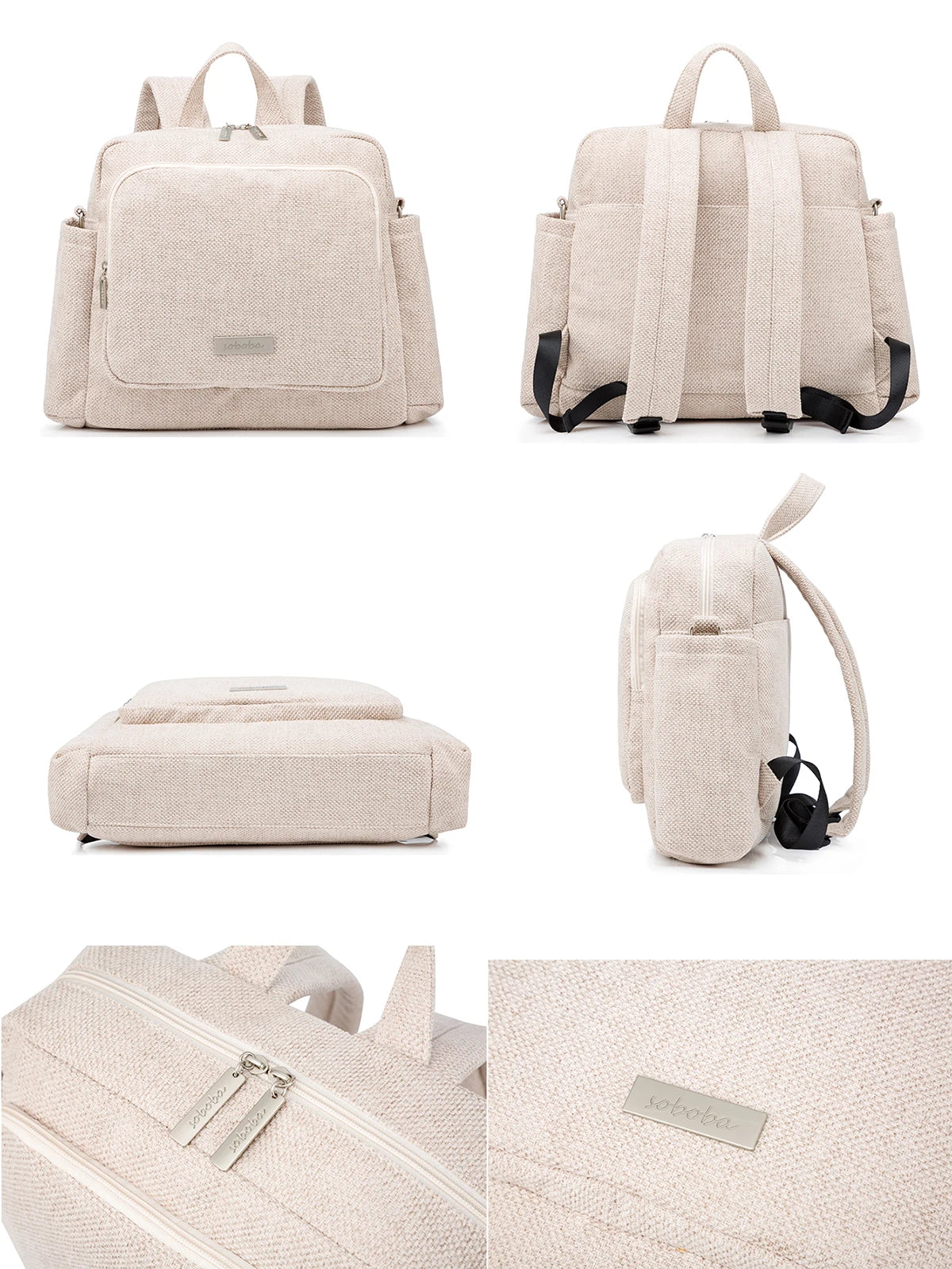 Fashion New Mommy Dipaer Backpack Large Capacity Multi-functional Waterproof Diaper Bag for Quick Outing Travelling Nappy Bag