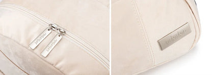 Velvet Diaper Backpack: Large Capacity Nappy Bag for Mom with Pacifier Case and Multi-functionality