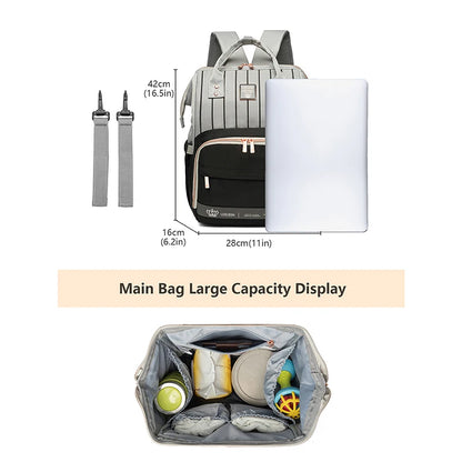 Diaper Bag Backpack Maternity Bag for Baby Large Capacity Travel Mommy Baby Stroller bag Waterproof Nappy Bags