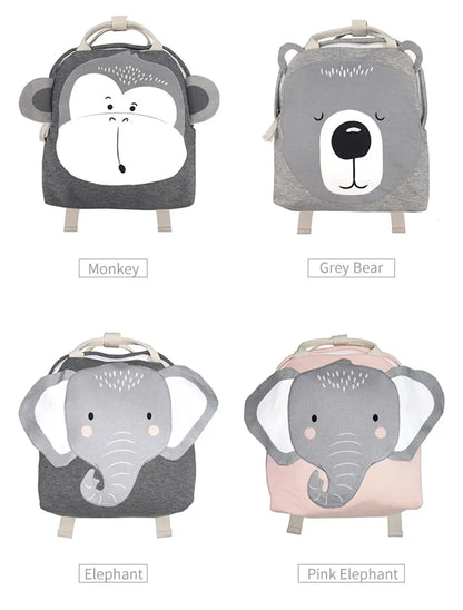 Children Backpack Toddler Kids School Backpack for Baby Kids Cute School Bag Boy Girl Light Bag Rabbit Butterfly Lion Bag