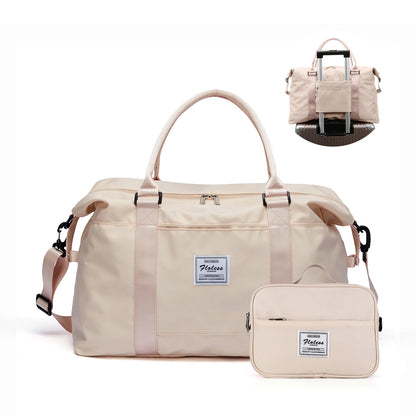 Weekender Bag for Women Travel Tote Bag Gym Duffel Bag with Toiletry Bag Overnight Bag with Wet Pocket for Labor and Delivery