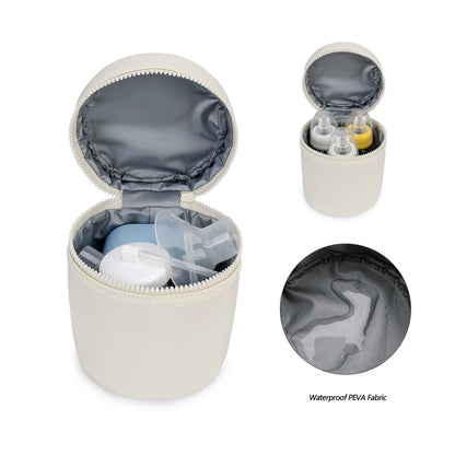 Compact Insulated Baby Bottle Carrier - Keep Milk Fresh On-the-Go