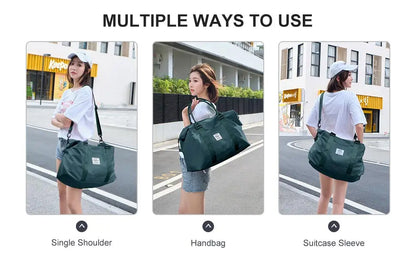 Weekender Bag for Women Travel Tote Bag Gym Duffel Bag with Toiletry Bag Overnight Bag with Wet Pocket for Labor and Delivery