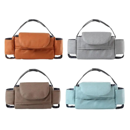Stroller Organizing Bag Large Capacity Adjustable Straps Stroller Bags Nursing Products