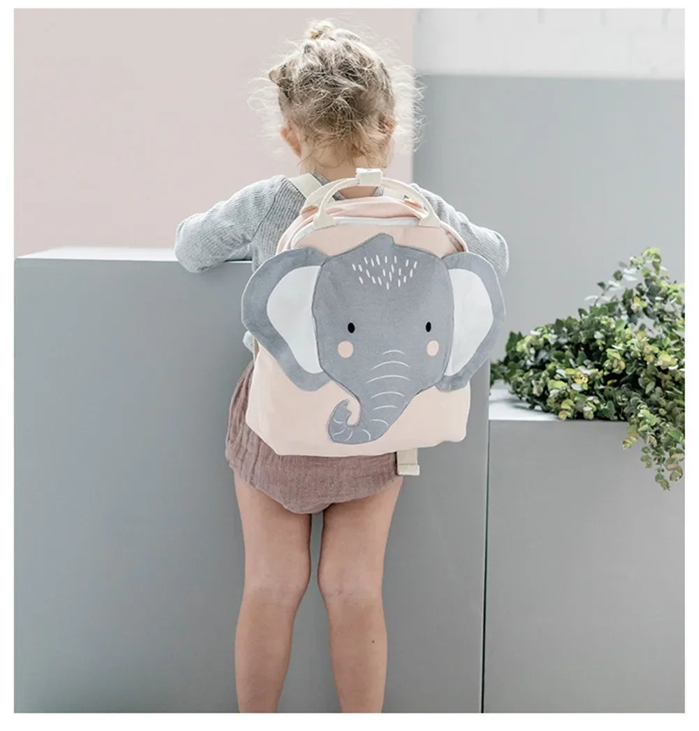 Children Backpack Toddler Kids School Backpack for Baby Kids Cute School Bag Boy Girl Light Bag Rabbit Butterfly Lion Bag