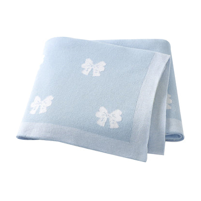 Sweet Butterfly Print Infant Boys & Girls Security Blankets 0-24 Months Newborn Receiving Blankets Cotton Baby Swaddle Wraps
