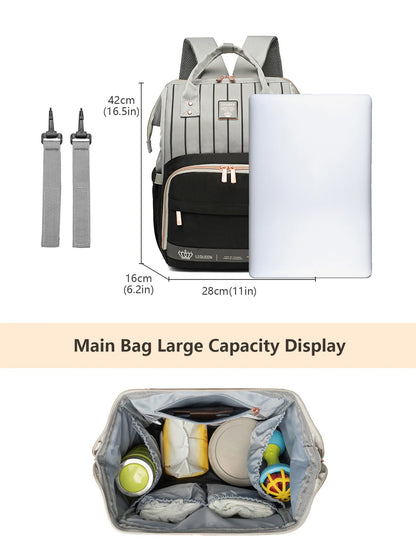 Diaper Bag Backpack Maternity Bag for Baby Large Capacity Travel Mommy Baby Stroller bag Waterproof Nappy Bags