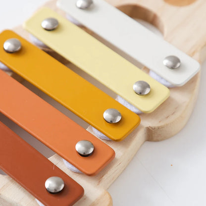 Kids Wooden Montessori Toys Musical Instruments Rattle Bell Drum Xylophone Percussion for Baby Early Educational Instruments Toy