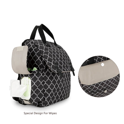 Shoulder Mommy Includes Urine Mat, Independent Bottle Bag, Multi functional Mommy Bag, Maternal and Child Travel Bag