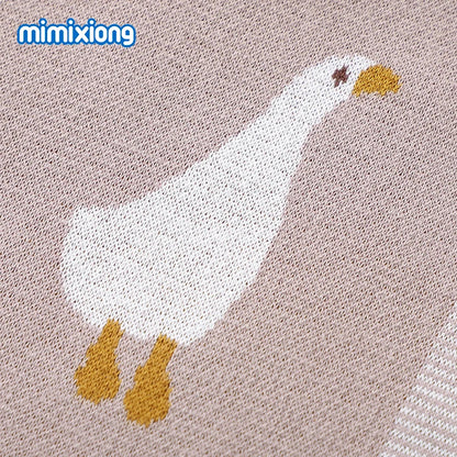 Baby Blankets Quilts 90*70cm Knitted Newborn Boys Girls Stroller Basket Swaddle Wrap Sleeping Sack Infant Cotton Bedding Covers