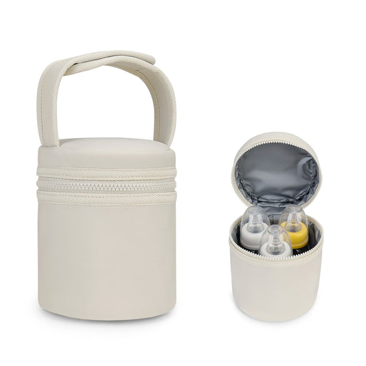 Compact Insulated Baby Bottle Carrier - Keep Milk Fresh On-the-Go