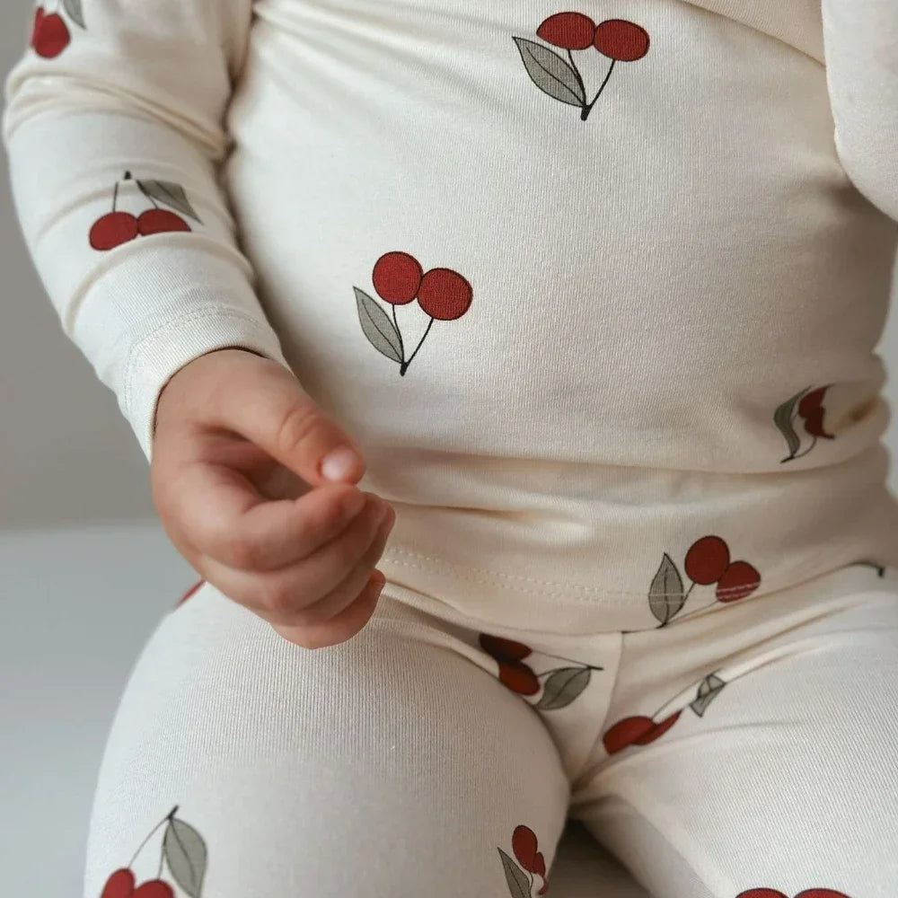 1-6Years Toddler Kid Baby Boy Girl Clothes Set Cotton Infant Homewear Casual Top Pant Suit Childrens 2pcs Pajamas Set Outfit