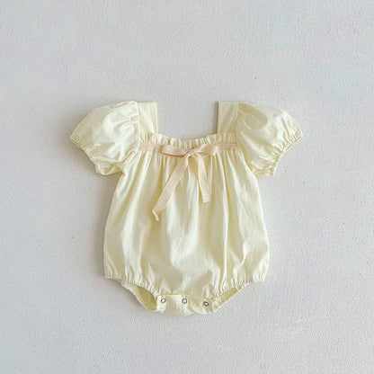Baby Clothing Summer Newborn Clothing Floral Romper TGie Jumpsuits Short Sleeve Sunsuits 0-2Y Infant Rompers