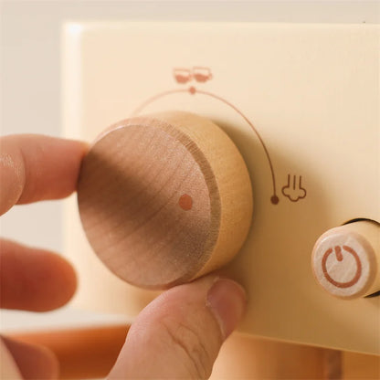 Wooden Children Montessori Toy Teapot Teacup Simulation Kitchen Utensil  BPA Free Silicone Kid Education Pretend Play Toy Gift