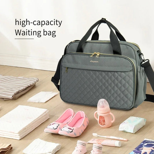 Large Capacity Travel Bag Multifunctional Maternity Mother Baby Stroller Bags New Style Waterproof Diaper Bag Black nappy bag