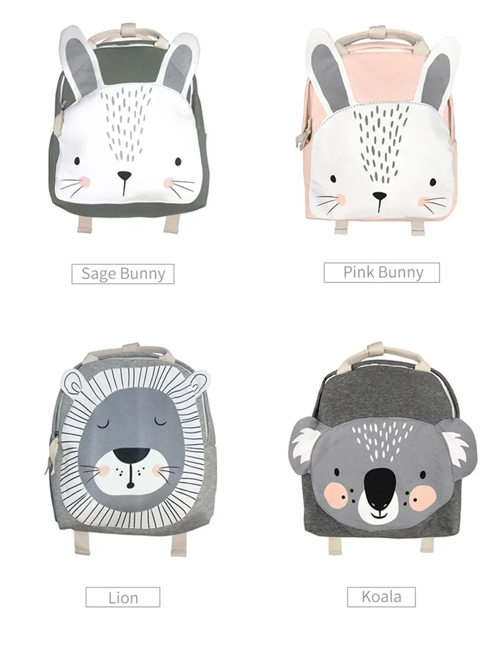Children Backpack Toddler Kids School Backpack for Baby Kids Cute School Bag Boy Girl Light Bag Rabbit Butterfly Lion Bag