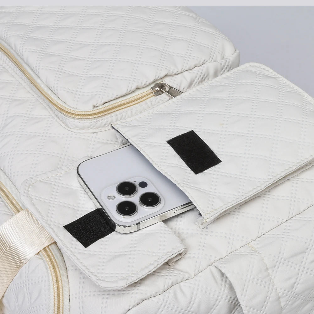 2Pieces Large-Capacity Women's Maternity Storage Bag Suitcase Additional Bag Boarding Bag Sports Fitness Bag Can Be Worn on One Shoulder and Cross-Body and Water-Repellent