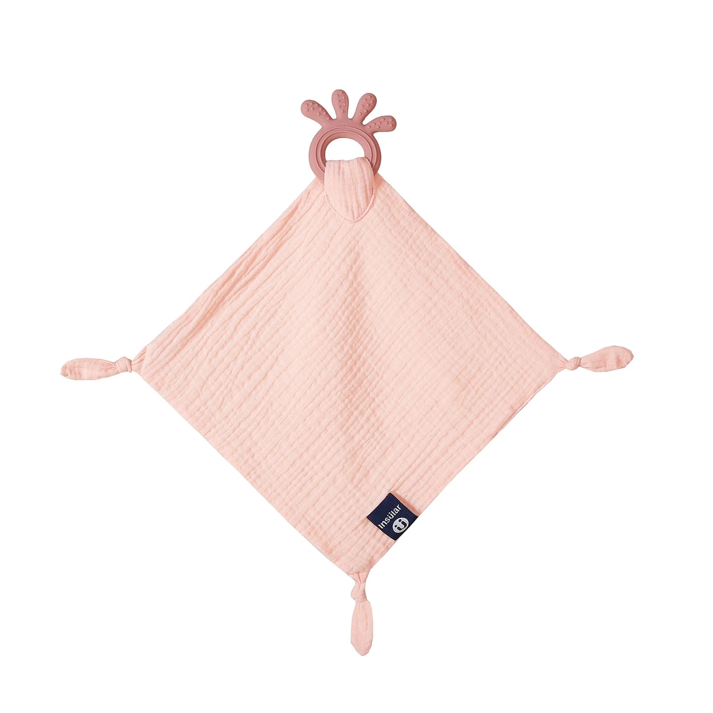 Baby Soother Appease Towel Bib Soft Muslin Cotton Doll Teether Kids Comfort Sleeping Nursing Cuddling Blanket Toys Shower Gifts