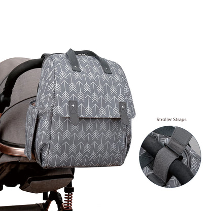 Shoulder Mommy Includes Urine Mat, Independent Bottle Bag, Multi functional Mommy Bag, Maternal and Child Travel Bag