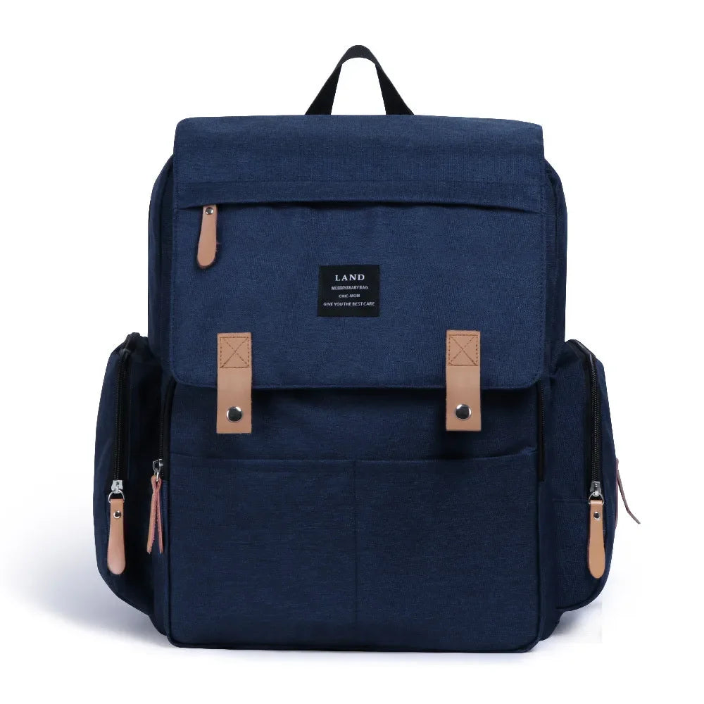 Baby Diaper Bag Backpack Multifunctional Diaper Bag Organizer with Thermal Milk Bottle Bag Baby Bags for Mom