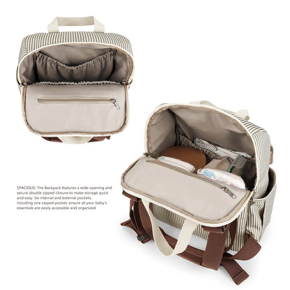 Shoulder Mommy Includes Urine Mat, Independent Bottle Bag, Multi functional Mommy Bag, Maternal and Child Travel Bag