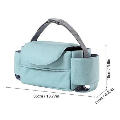 Stroller Organizing Bag Large Capacity Adjustable Straps Stroller Bags Nursing Products