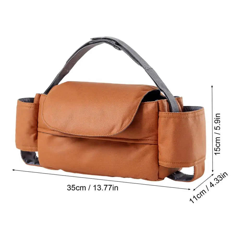 Stroller Organizing Bag Large Capacity Adjustable Straps Stroller Bags Nursing Products