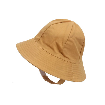 0-8 years Baby Hat Summer Autumn Panama Baby Outdoor Fisherman Sun Hat Beach Accessories Kids Bucket Hat Baby Cap for Girls Boys